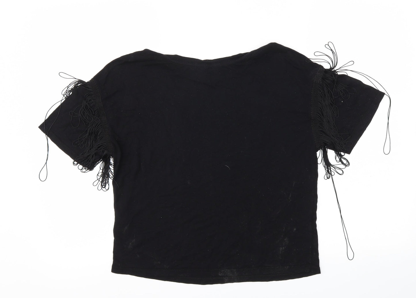 New Look Womens Black   Basic T-Shirt Size 8