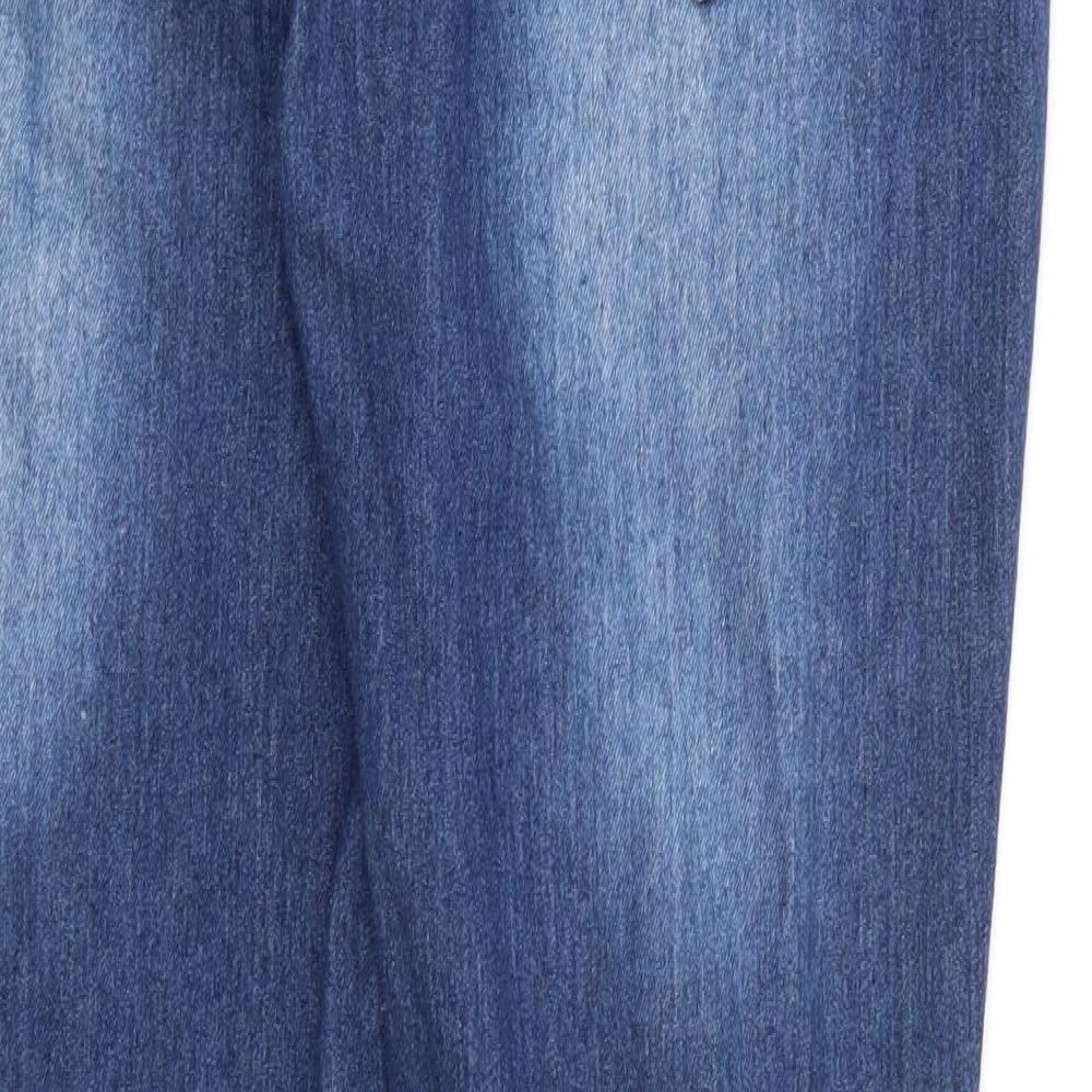 Preworn Womens Blue  Denim Skinny Jeans Size 36 in L31 in