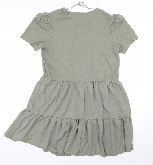 jeff and co Womens Green   Fit & Flare  Size 12