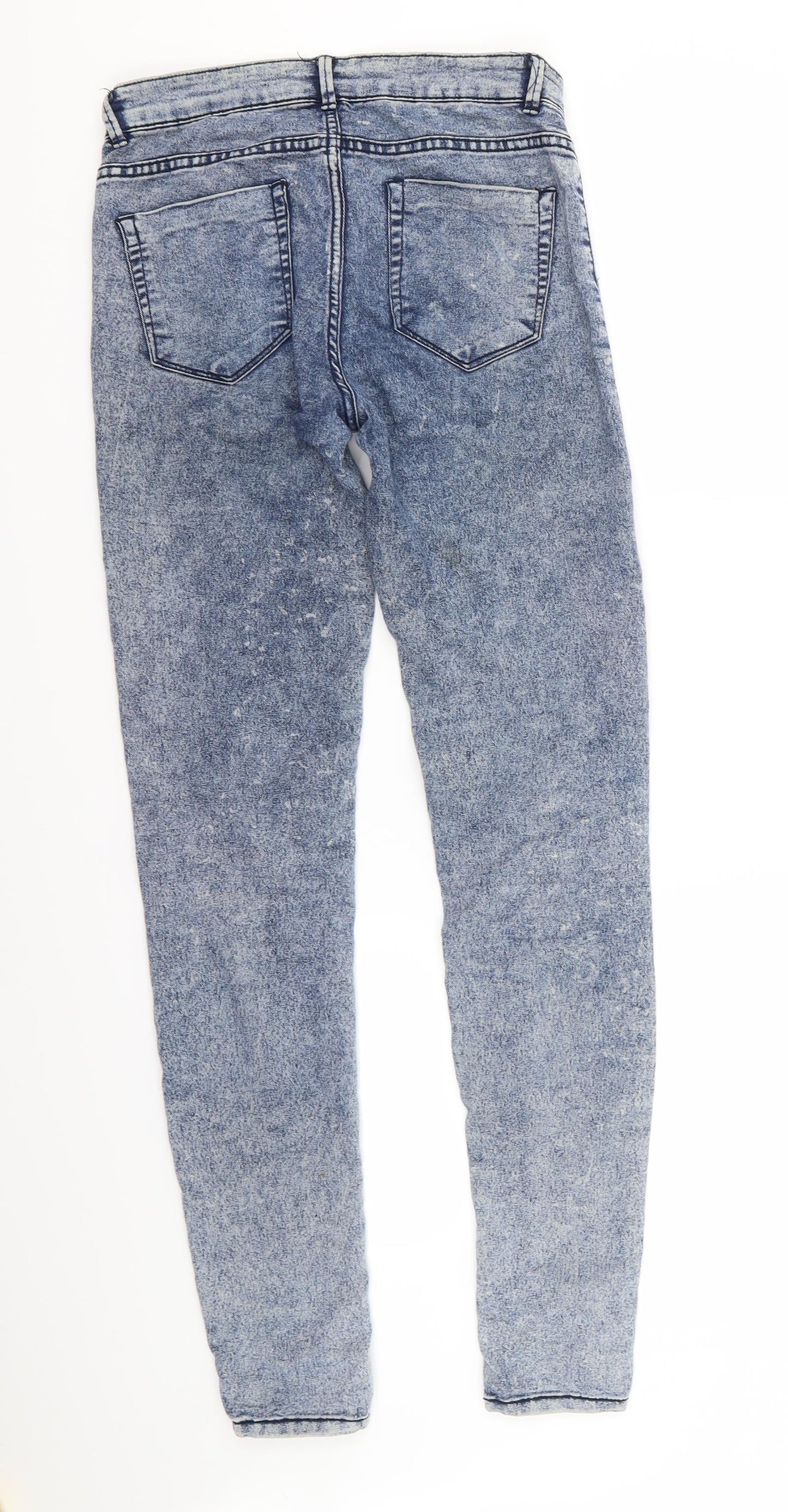 Zara Womens Blue   Jegging Leggings Size 6 L31 in
