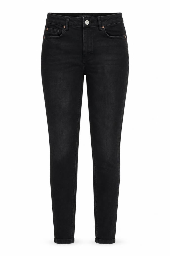 Denim & Co. Womens Black   Skinny Jeans Size 10 L29 in