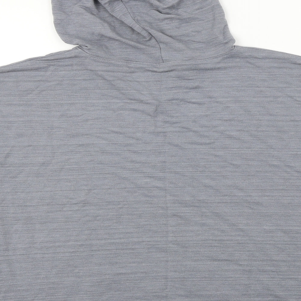 Justice  Womens Grey   Pullover Hoodie Size 14
