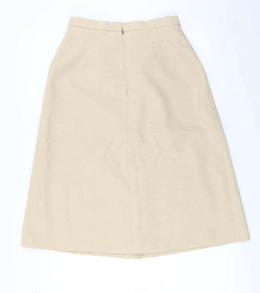 Preworn  Womens Beige   A-Line Skirt Size XL