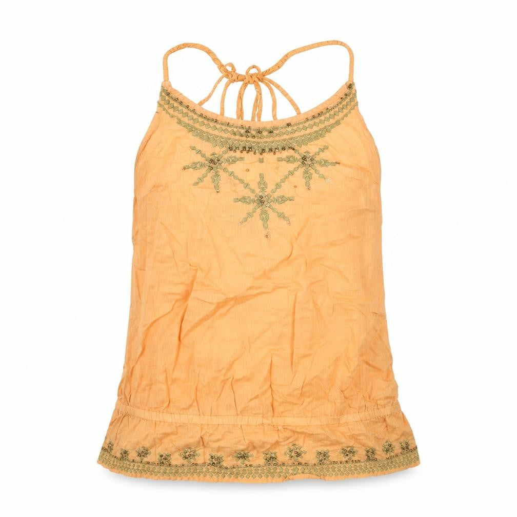 Next  Womens Orange   Basic Blouse Size 10
