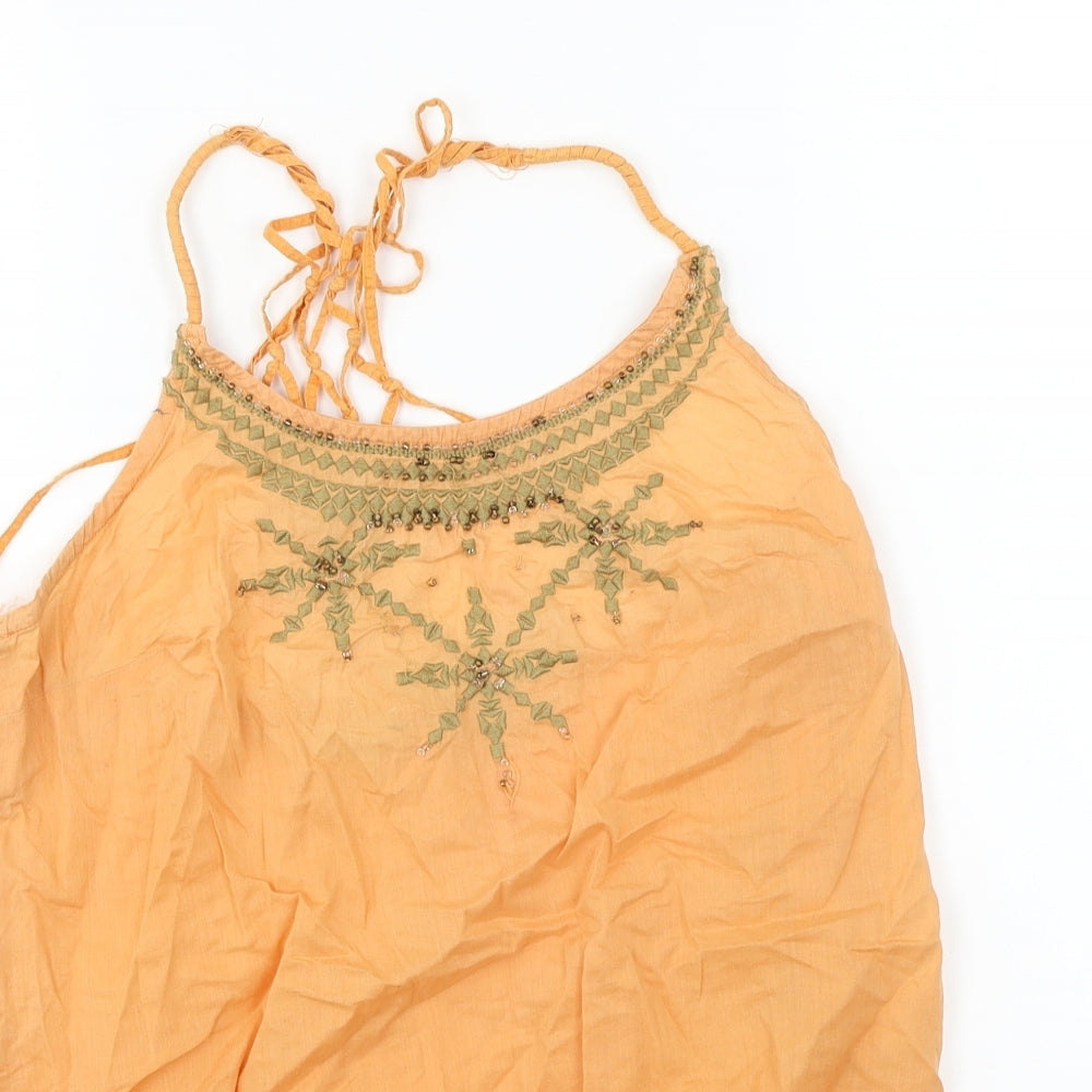 NEXT  Womens Orange   Basic Blouse Size 10