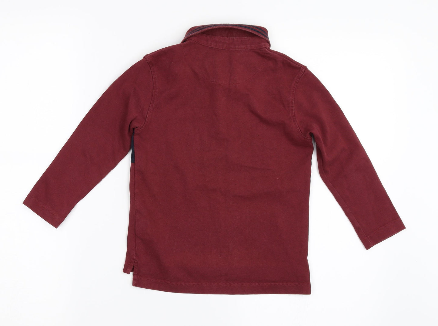 Preworn Boys Red   Basic T-Shirt Size 4 Years