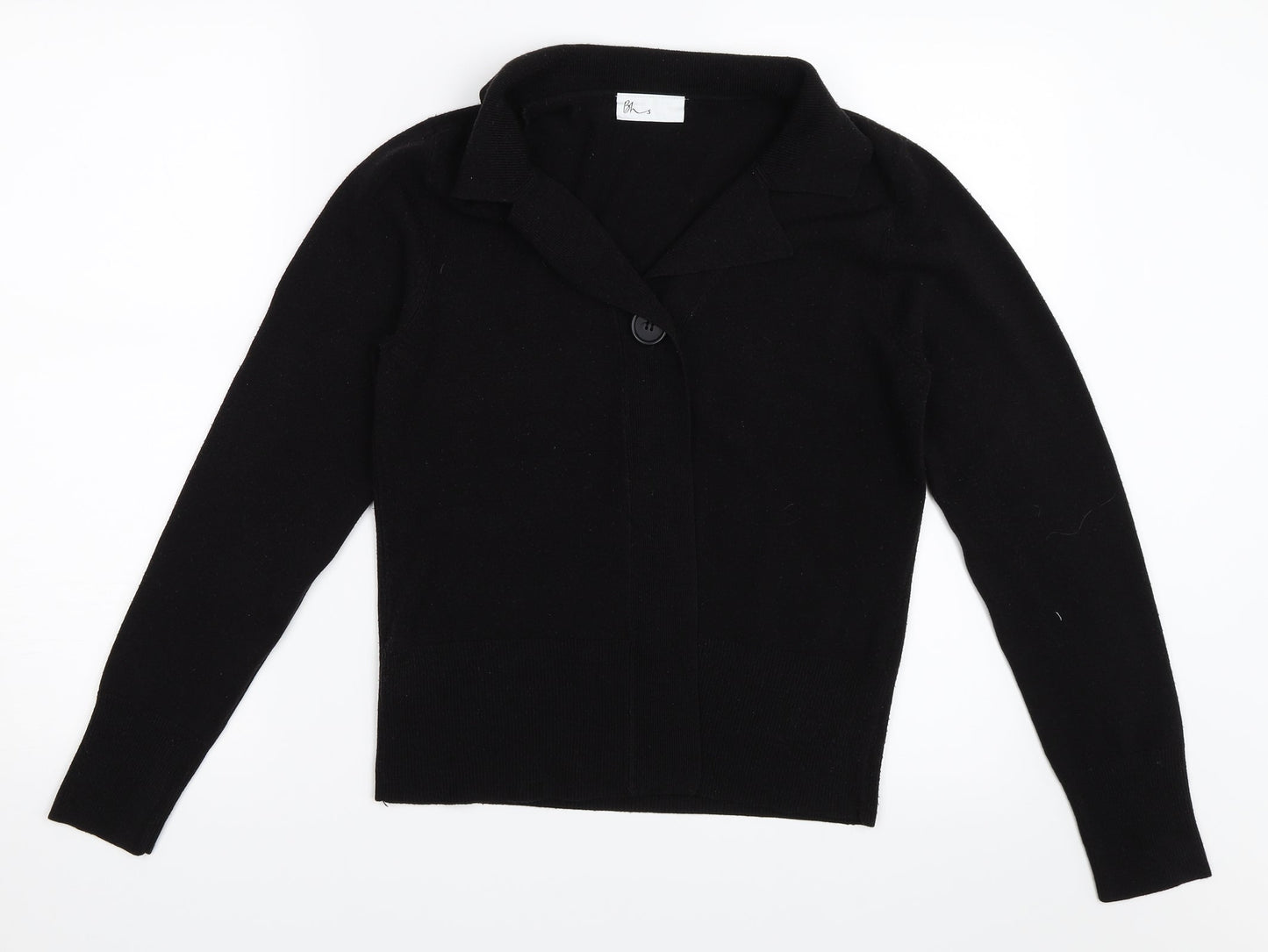 BHS Womens Black   Cardigan Jumper Size 12