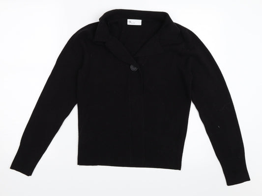 BHS Womens Black   Cardigan Jumper Size 12
