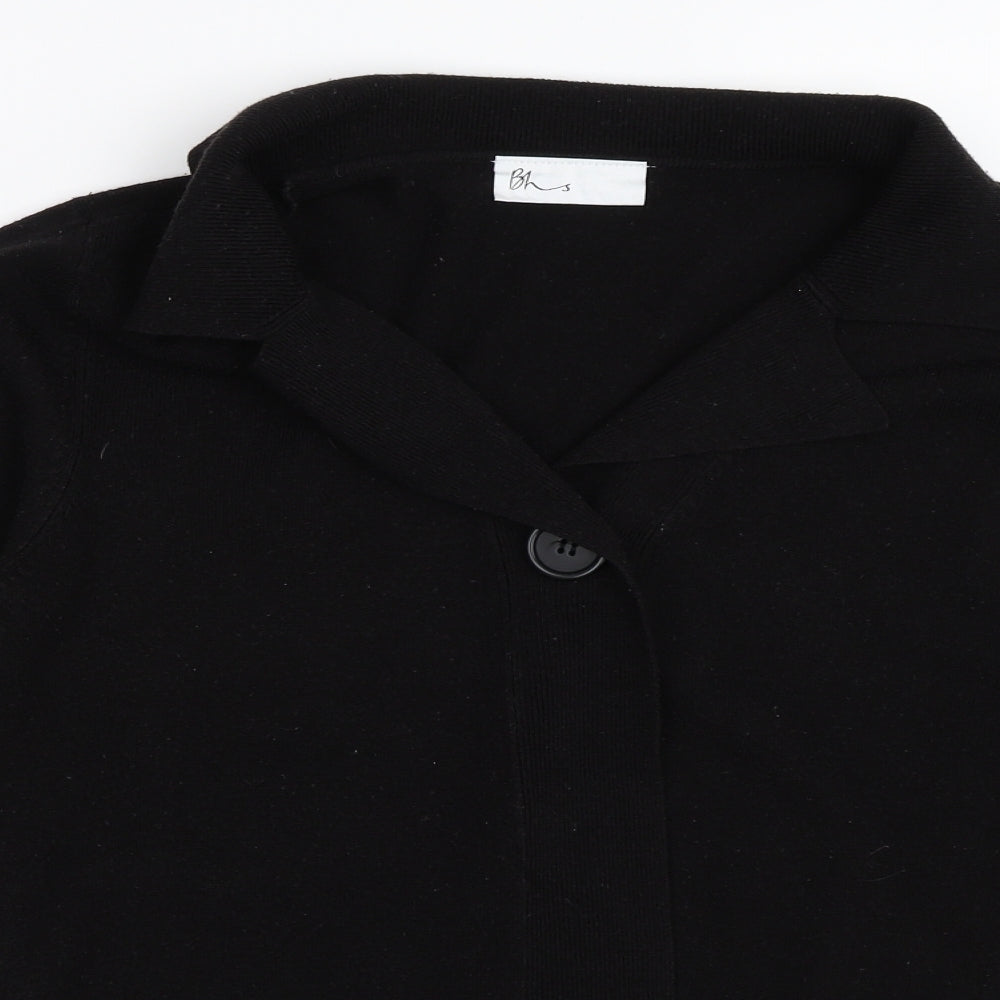 BHS Womens Black   Cardigan Jumper Size 12