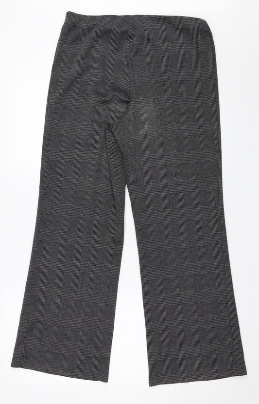 Marks and Spencer Womens Grey   Trousers  Size 12 L29 in