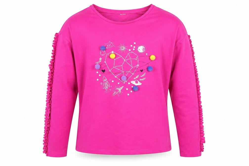 Tu Girls Pink   Basic T-Shirt Size 14 Years