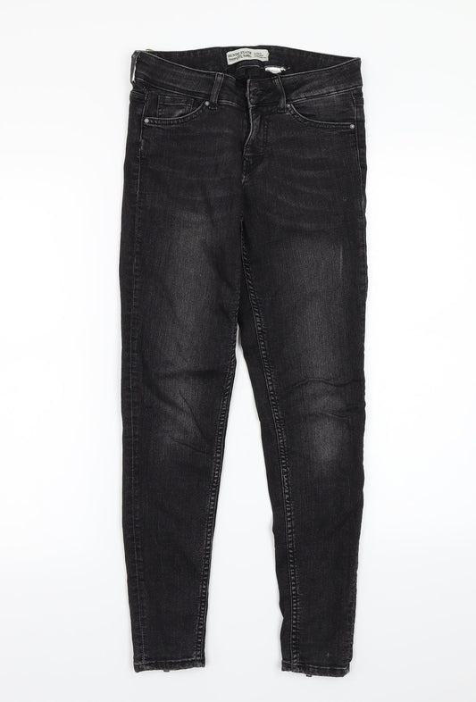 H&M Womens Black   Skinny Jeans Size 4 L26 in