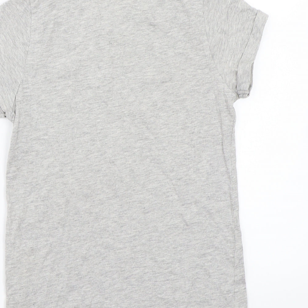 Primark Girls Grey   Basic T-Shirt Size 11 Years
