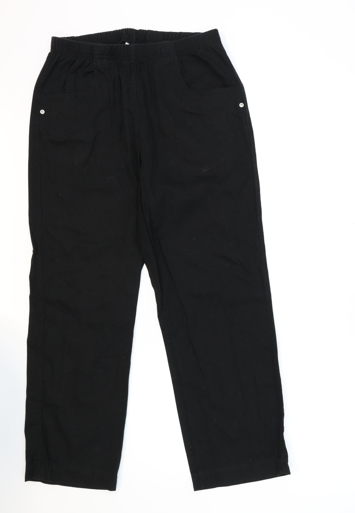 Signature Womens Blue   Trousers  Size L L27 in