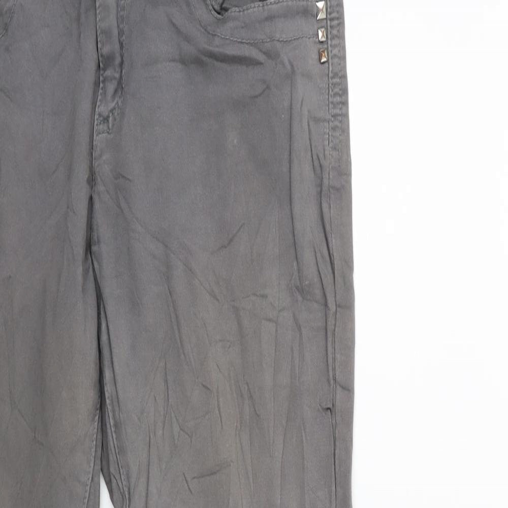 RESERVED Womens Grey  Denim Skinny Jeans Size 6 L27 in
