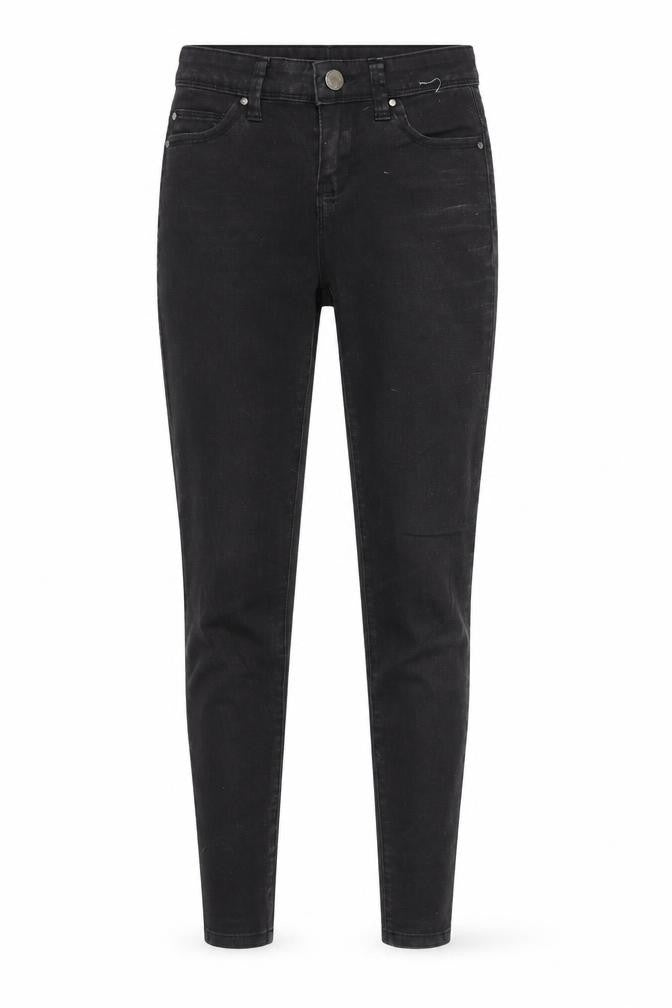 Denim & Co. Womens Black  Denim Skinny Jeans Size 6 L27 in
