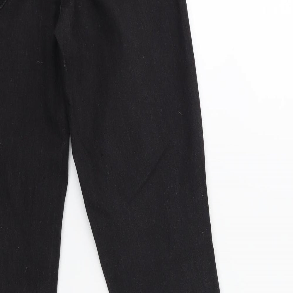 Denim & Co. Womens Black  Denim Skinny Jeans Size 6 L27 in