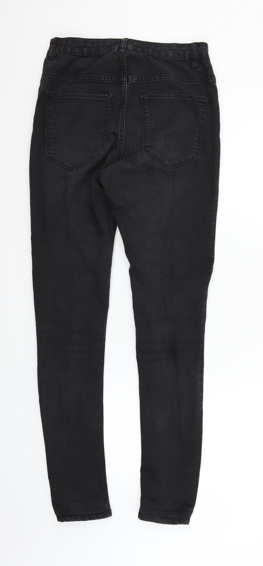 Divided Womens Black   Straight Jeans Size 12 L31 in