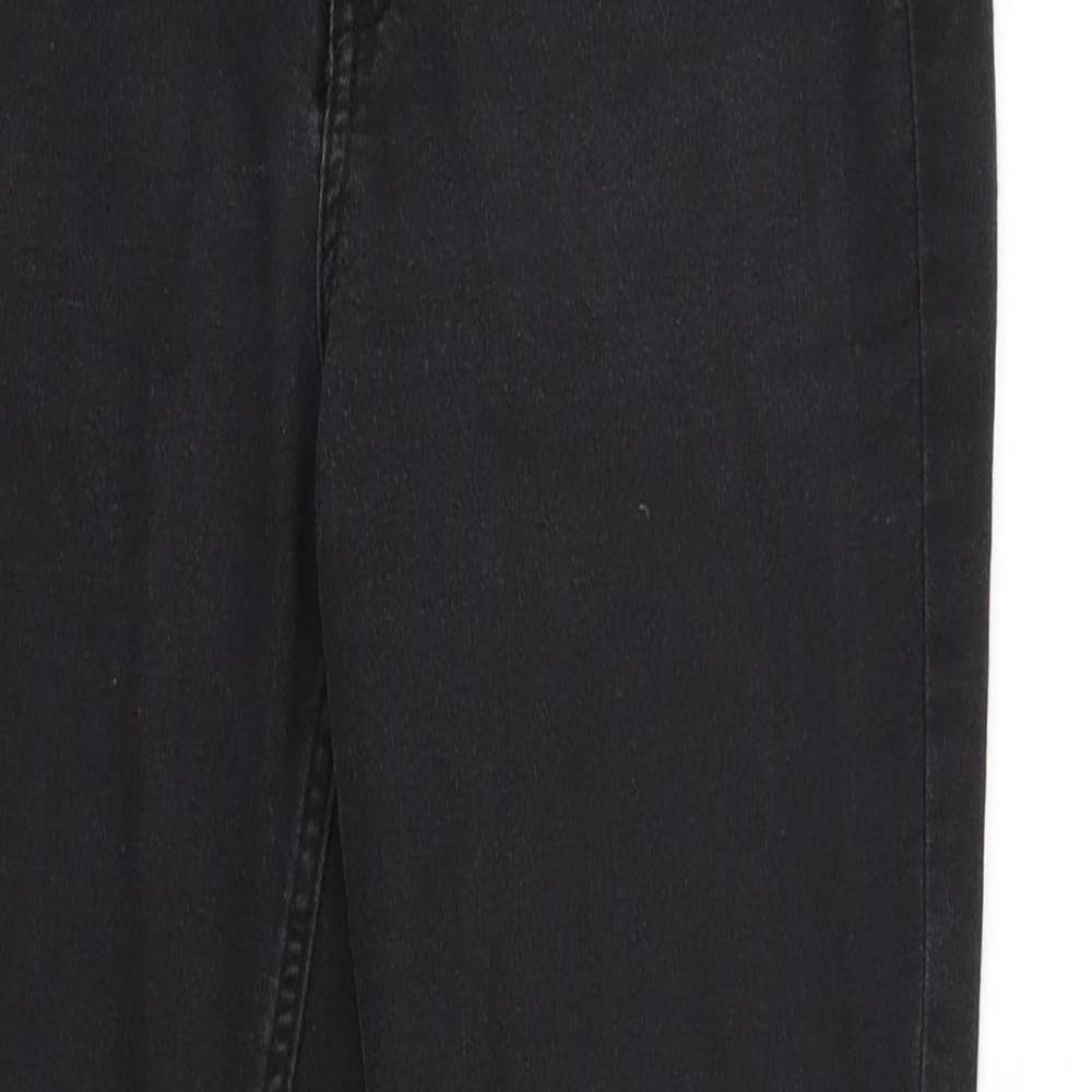 Divided Womens Black   Straight Jeans Size 12 L31 in