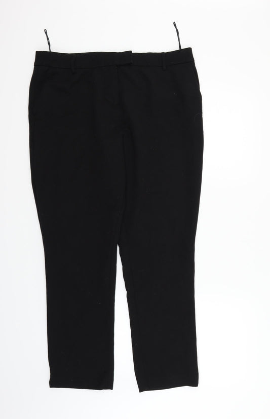 Papaya Womens Blue   Trousers  Size 16 L27 in
