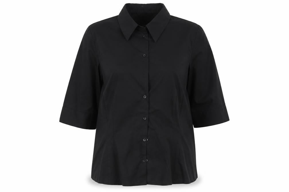 New Look Womens Black   Basic Button-Up Size 18