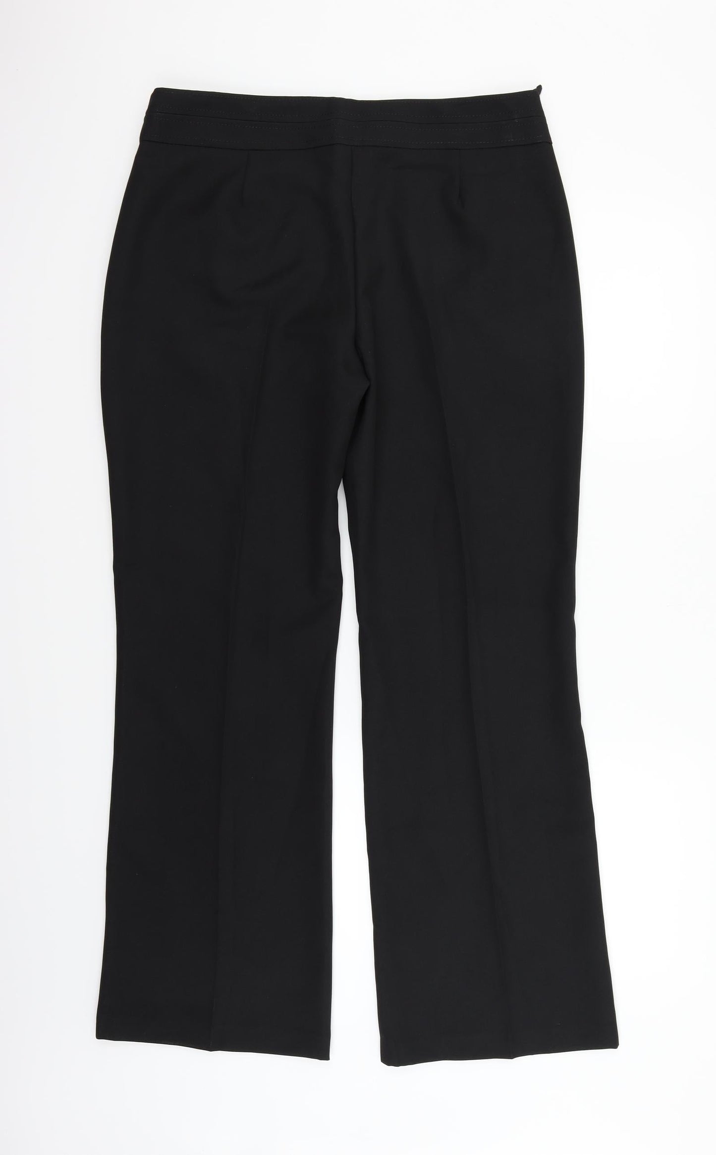 Marks and Spencer Womens Black   Trousers  Size 14 L30 in