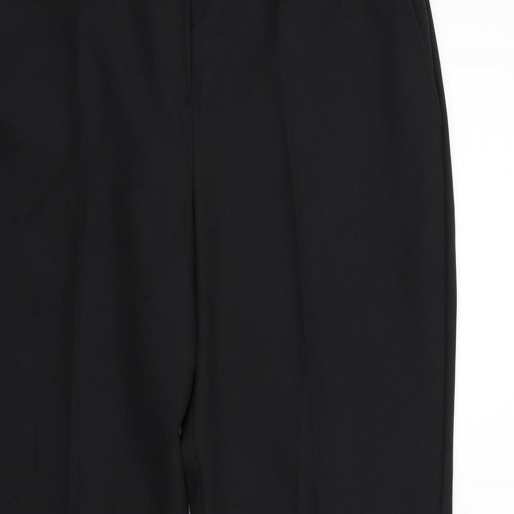 Marks and Spencer Womens Black   Trousers  Size 14 L30 in