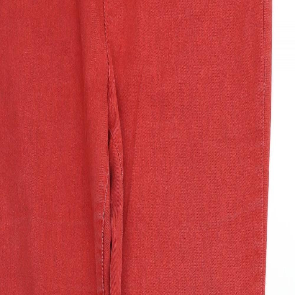 Dorothy Perkins Womens Red   Trousers  Size 12 L31 in