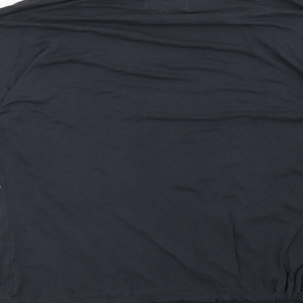 F&F Womens Blue   Top Pyjama Top Size S  - It's a stay at home kind of a day
