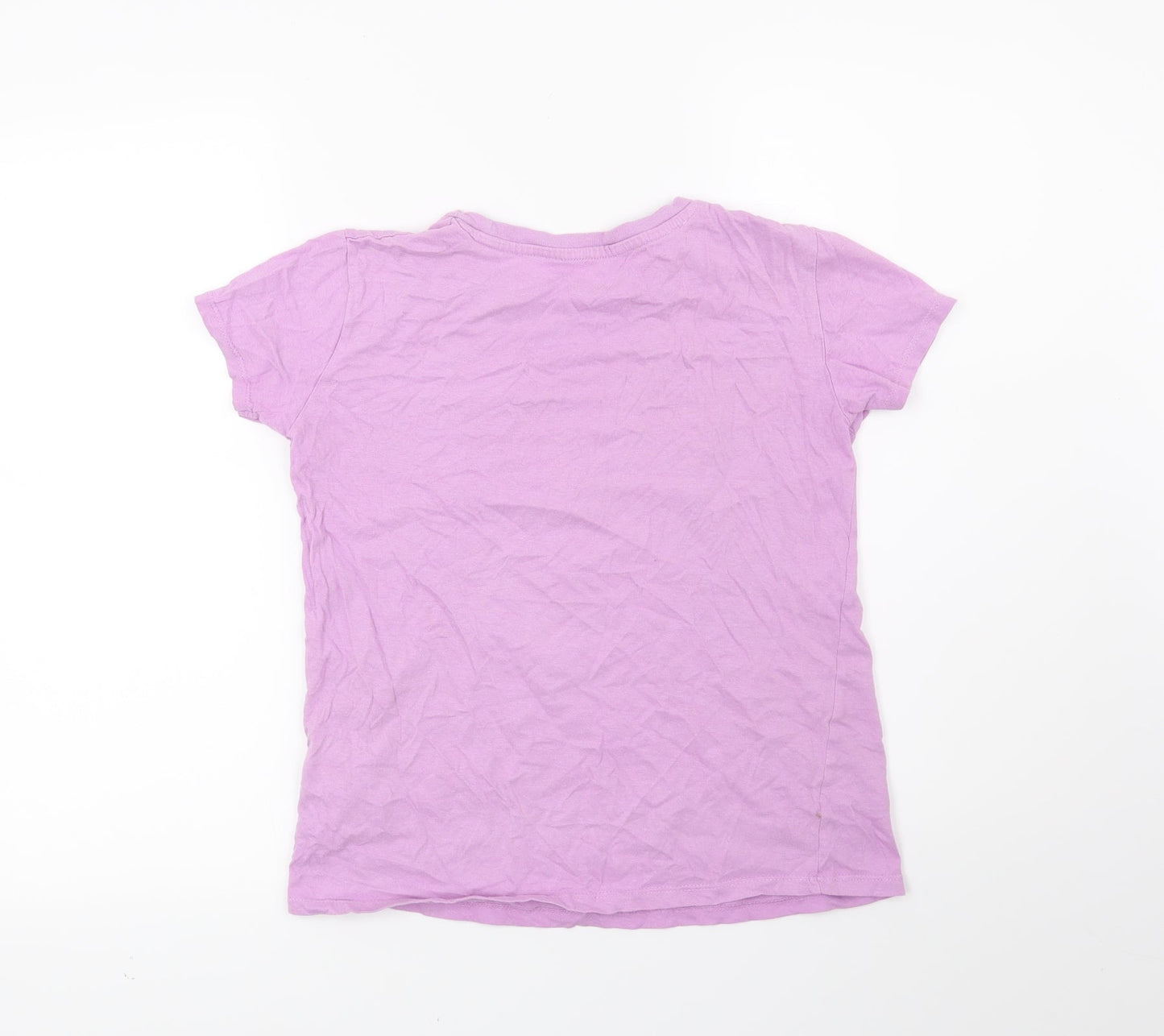 PEP & CO Girls Purple   Basic T-Shirt Size 12-13 Years  - Selfie Queen