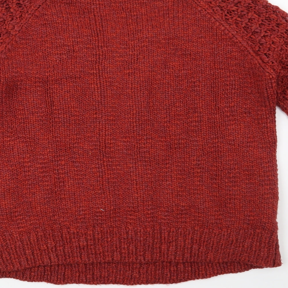 NEXT Womens Red   Pullover Jumper Size S