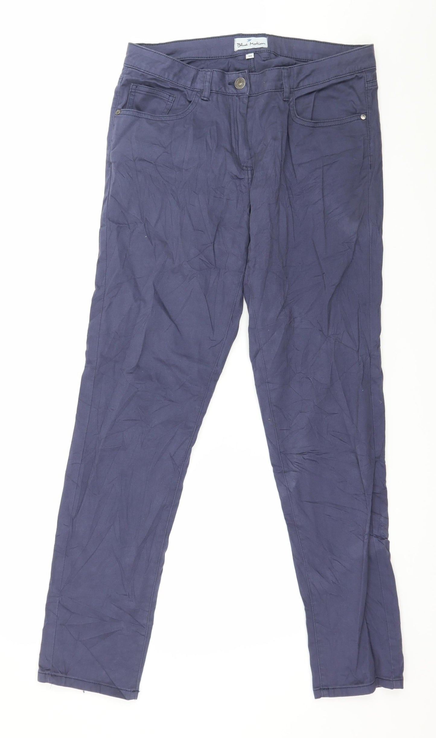 Blue Motion Womens Blue   Trousers  Size 12 L31 in