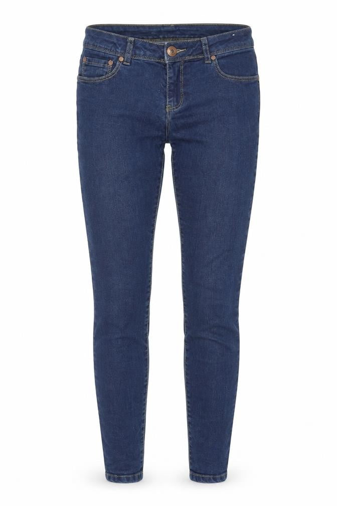 Denim & Co. Womens Blue  Denim Skinny Jeans Size 8 L31 in