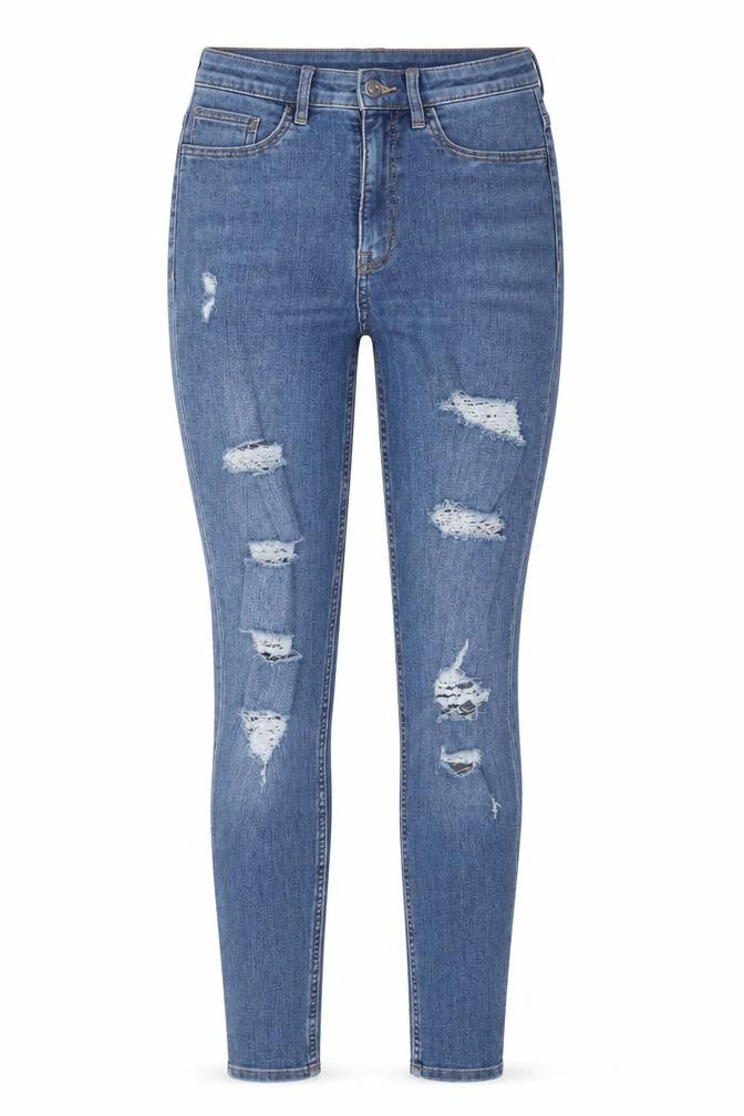Divided by H&M Womens Blue  Denim Skinny Jeans Size 8 L28 in