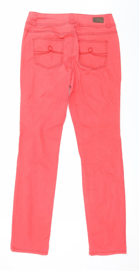 Cecil Womens Red  Denim Skinny Jeans Size 30 in L31 in