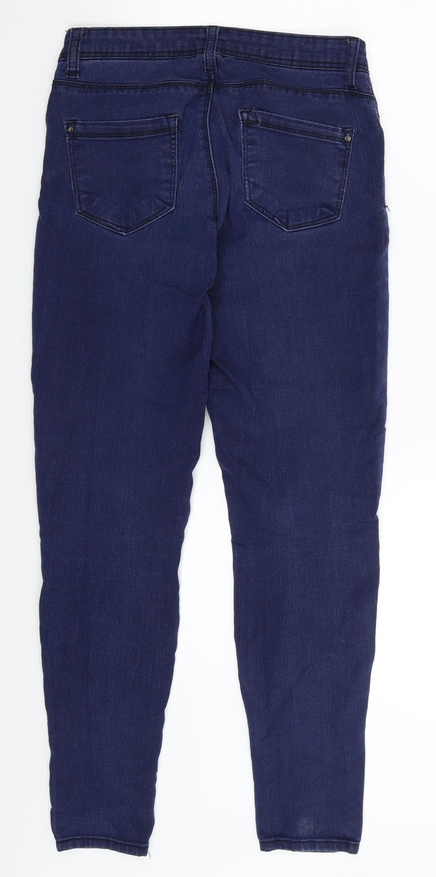 Denim Co Womens Blue  Denim Jegging Jeans Size 10 L28 in