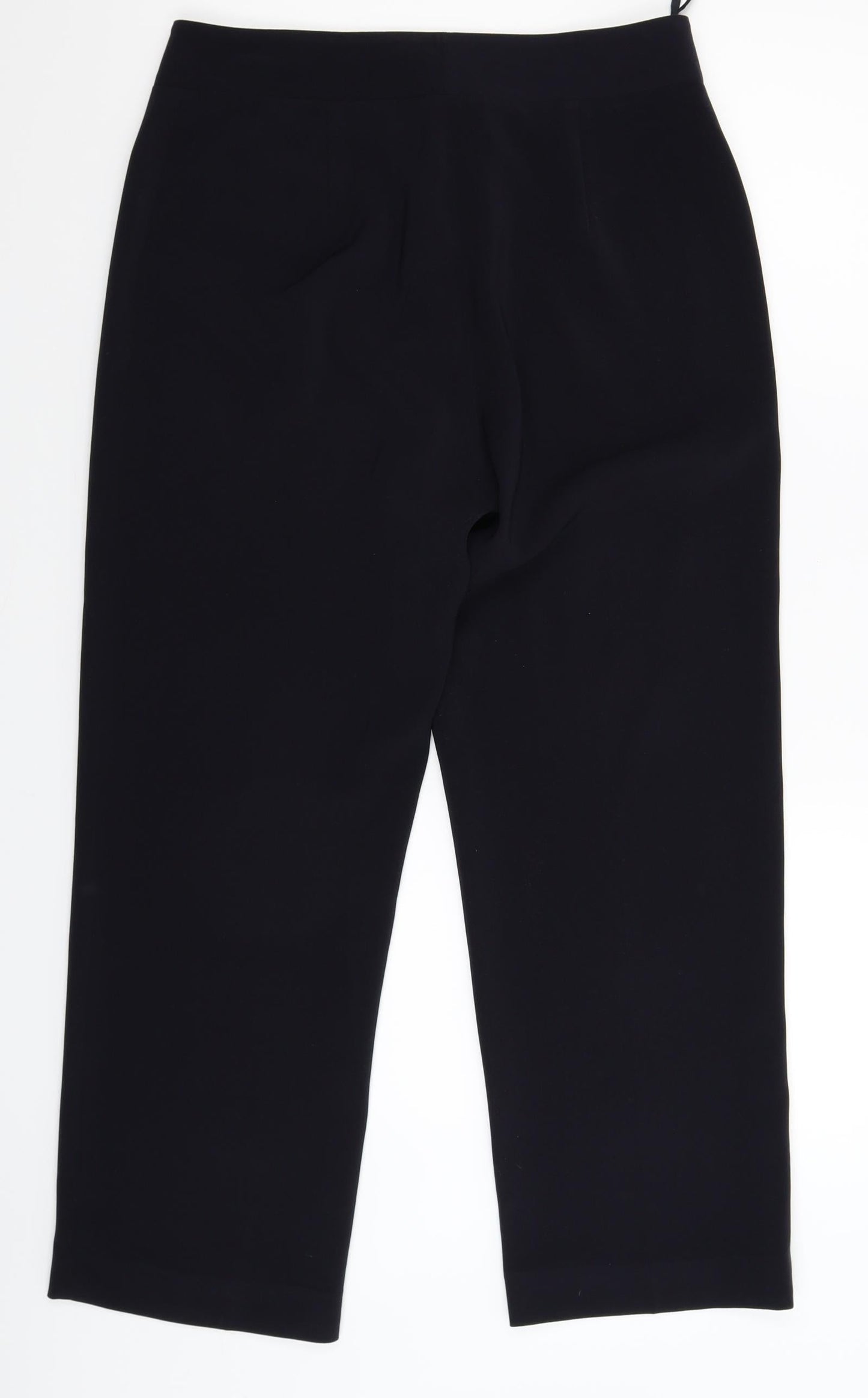 Per Una Womens Blue   Dress Pants Trousers Size 12 L28 in