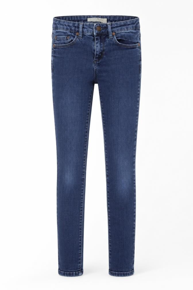 Topshop Womens Blue  Denim Skinny Jeans Size 25 L32 in