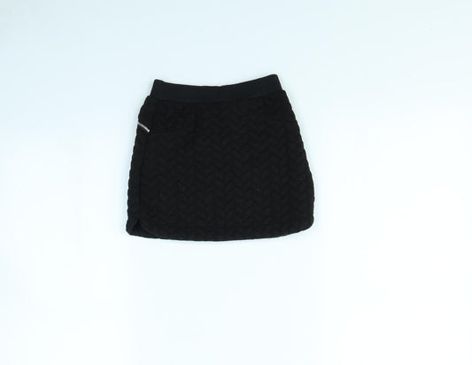 NEXT Girls Black   Mini Skirt Size 4 Years