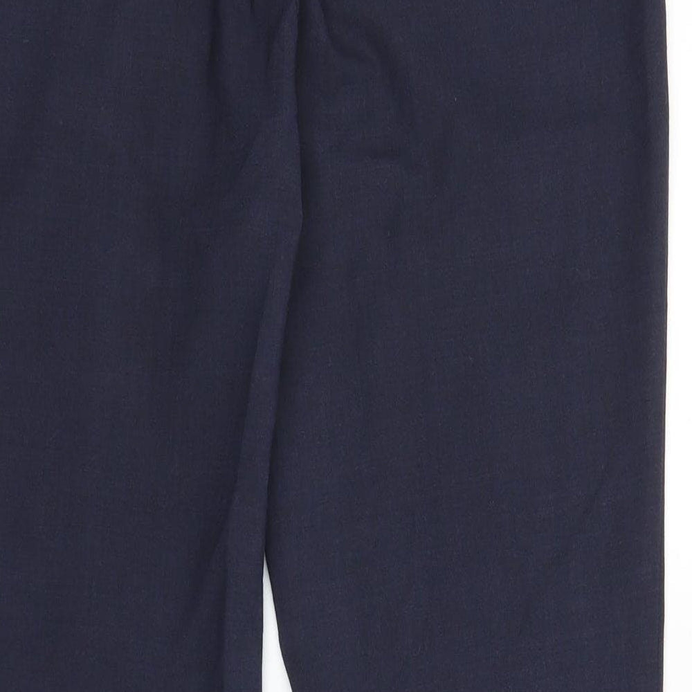Marks and Spencer Womens Blue   Trousers  Size 12 L25 in