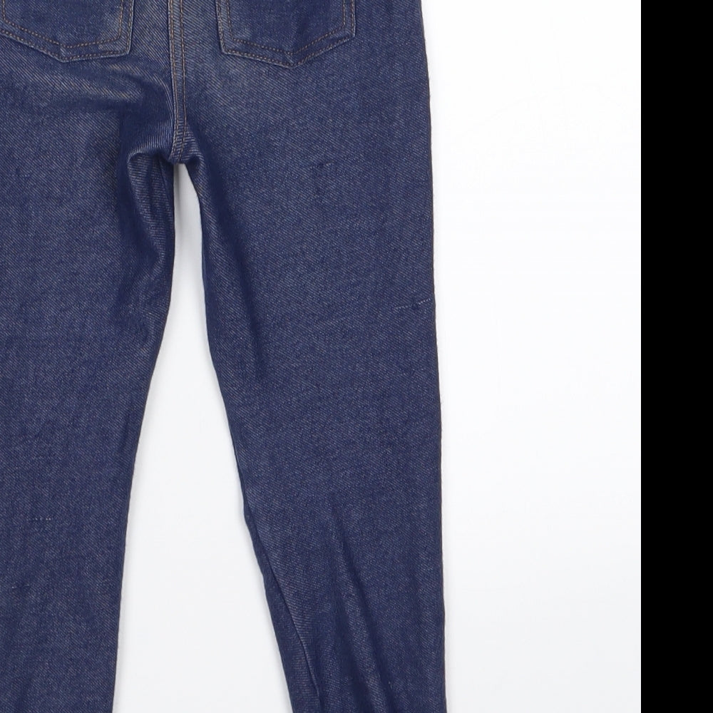 TU Girls Blue   Jegging Trousers Size 4 Years
