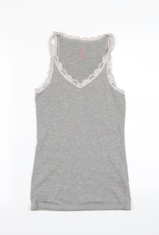 love lounge Womens Grey   Tunic T-Shirt Size XS