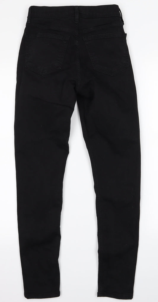 Topshop Womens Black   Skinny Jeans Size 26 L27 in