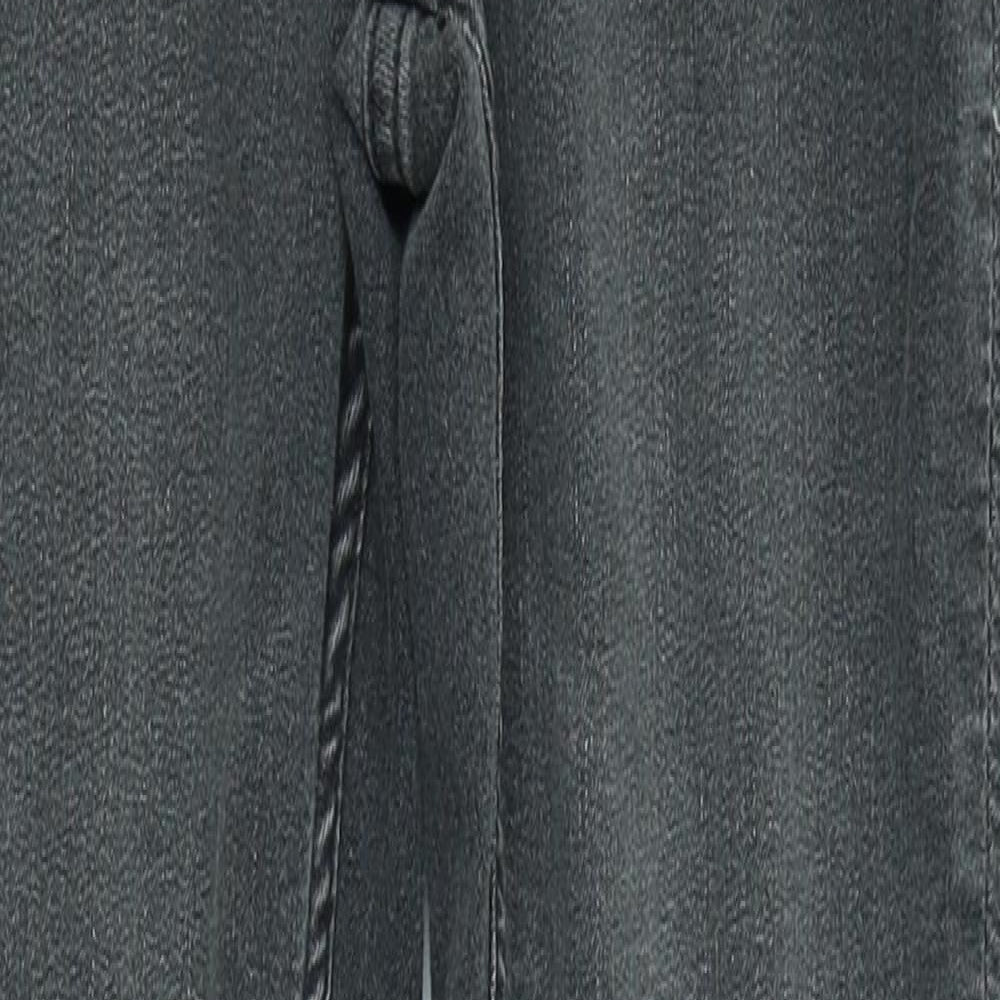 H&M Womens Grey  Denim Skinny Jeans Size 10 L28 in