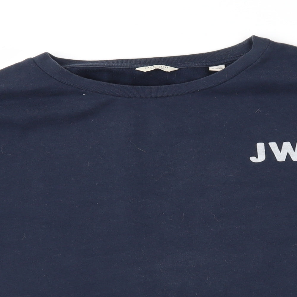 Jack Wills Womens Blue   Pullover Sweatshirt Size 12