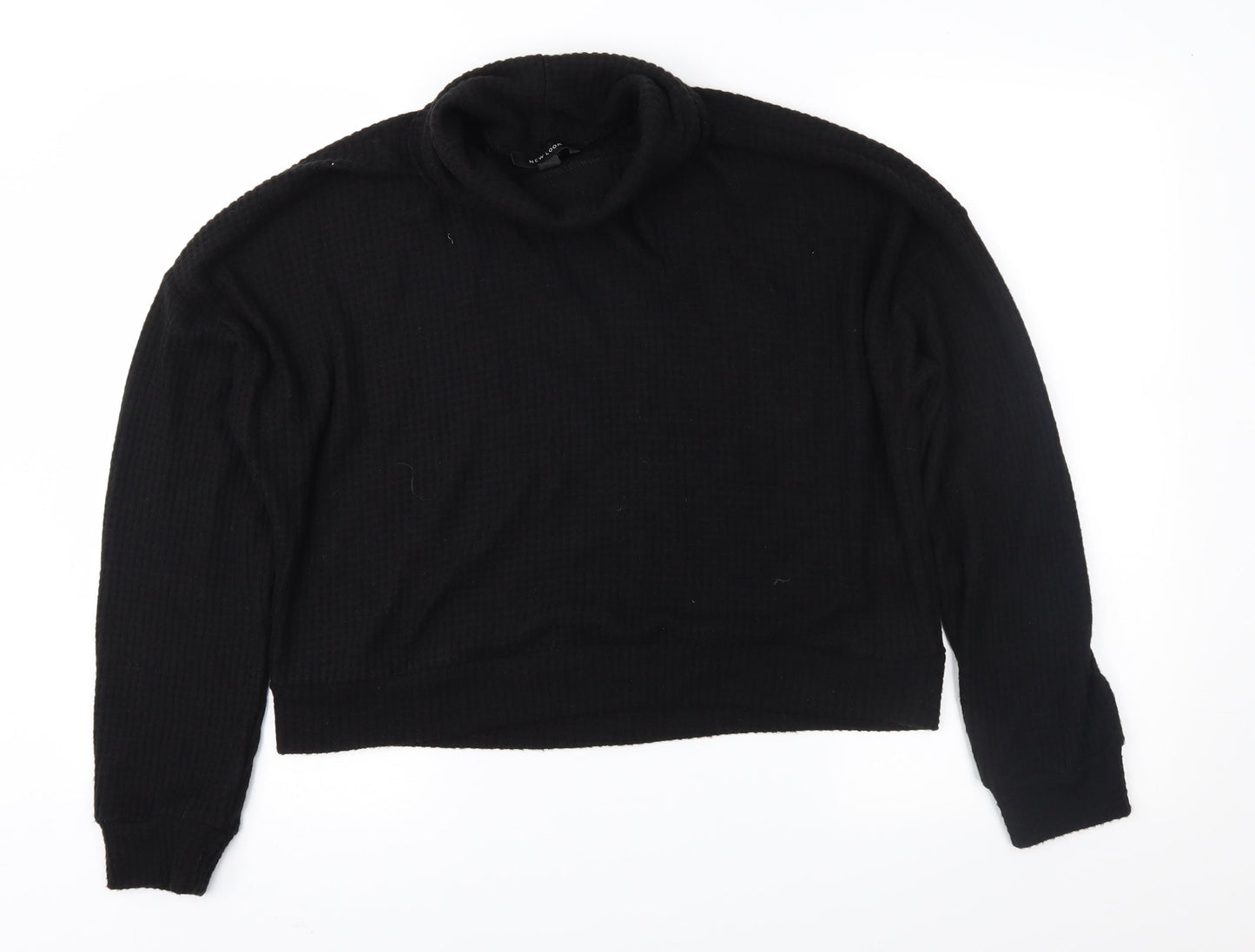 New Look Womens Black   Pullover Jumper Size L