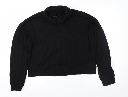New Look Womens Black   Pullover Jumper Size L