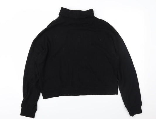 New Look Womens Black   Pullover Jumper Size L