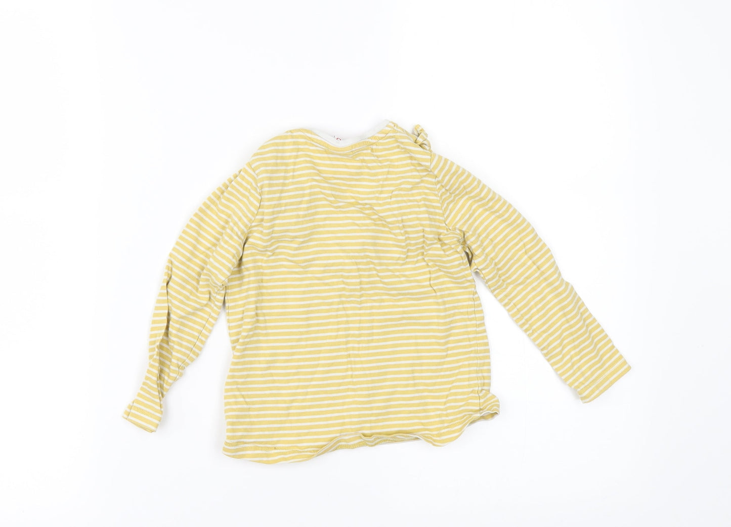 Mini Club Girls Yellow Striped  Basic  Size 2-3 Years