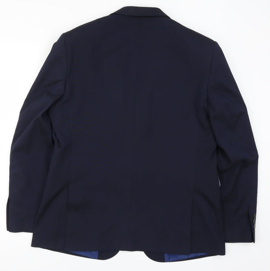 Burton Mens Blue   Jacket Suit Jacket Size 42